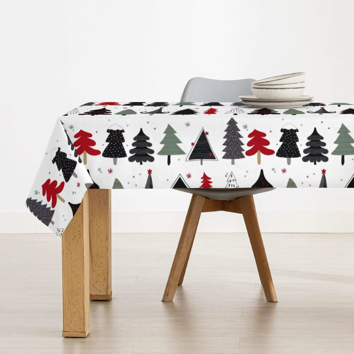 Belum Merry Christmas 200 x 180 cm stain resistant resin tablecloth-3