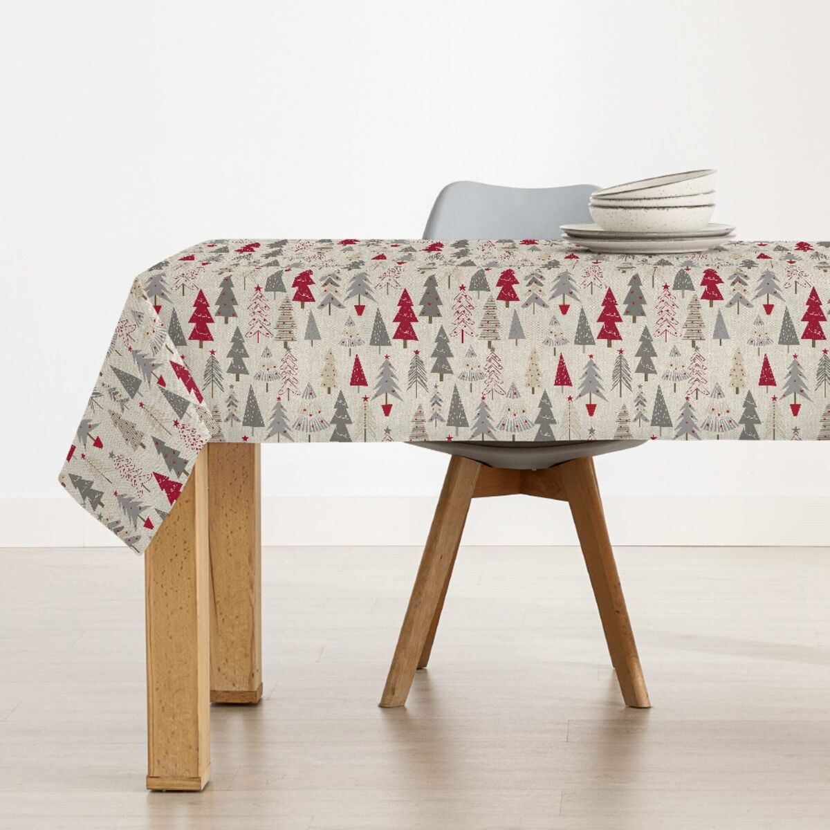Belum Merry Christmas stain resistant resin tablecloth 180 x 180 cm-3