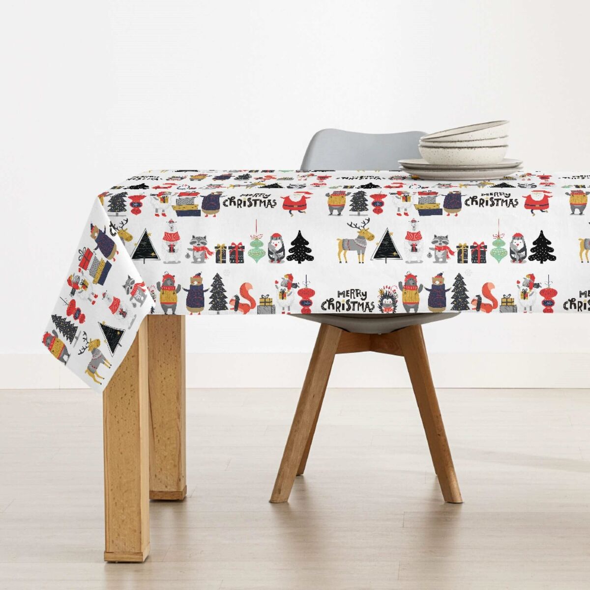 Belum Noel 100 x 250 cm stain resistant resin tablecloth-3