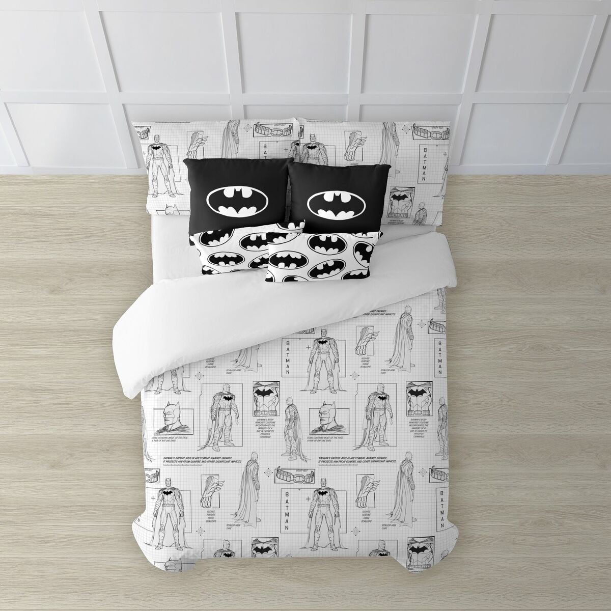 Пододеяльник Batman Features 180 x 220 cm-2