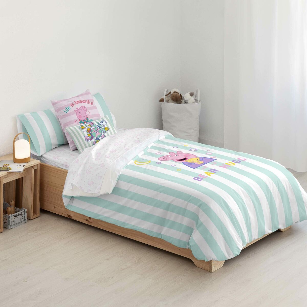 Пододеяльник Peppa Pig Bear Hugs 155 x 220 cm-3