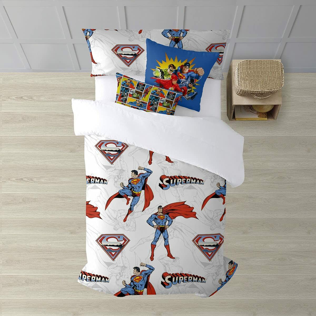 Пододеяльник Superman Man of Steel 260 x 240 cm-2