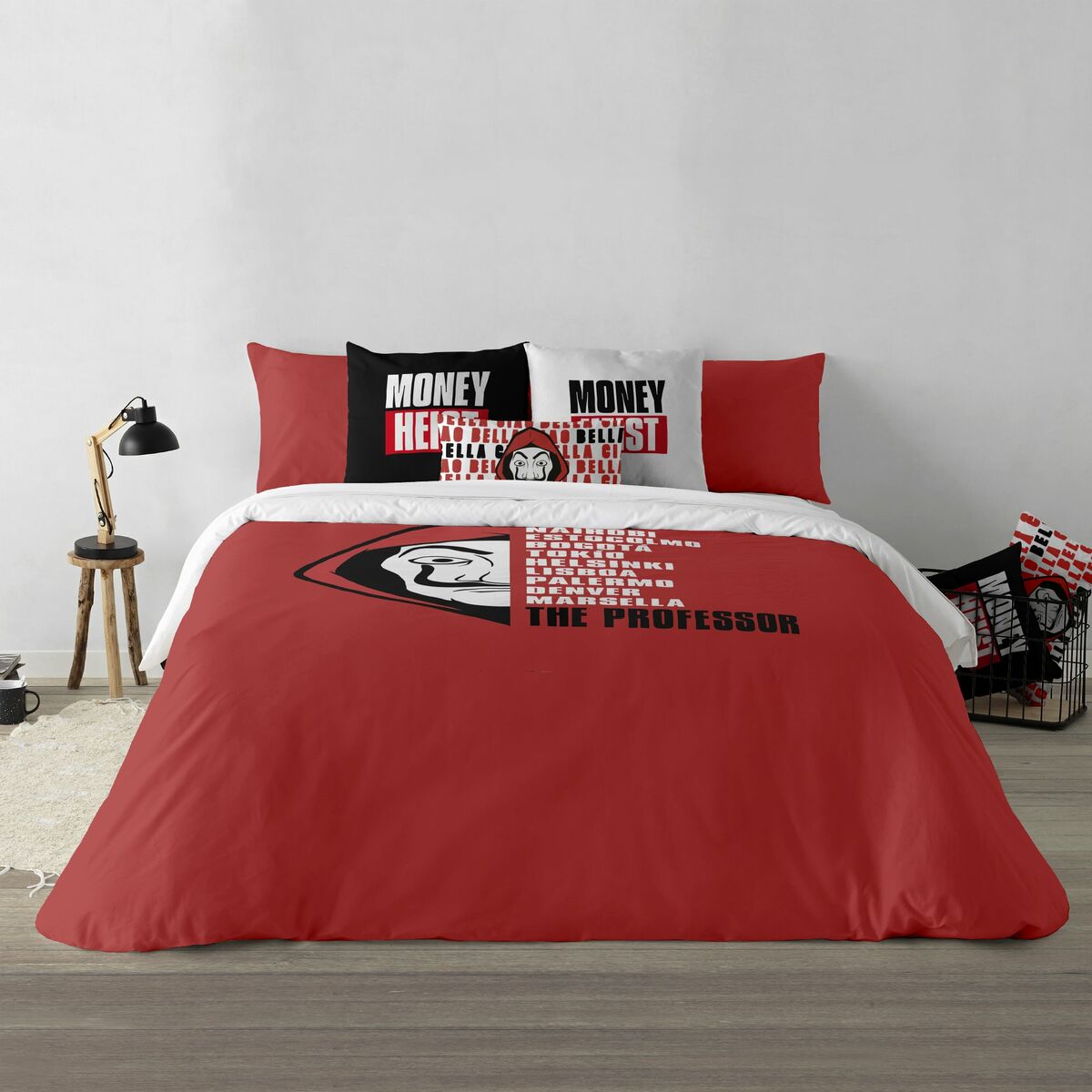 Пододеяльник Bella Ciao Money Heist 200 x 200 cm-3