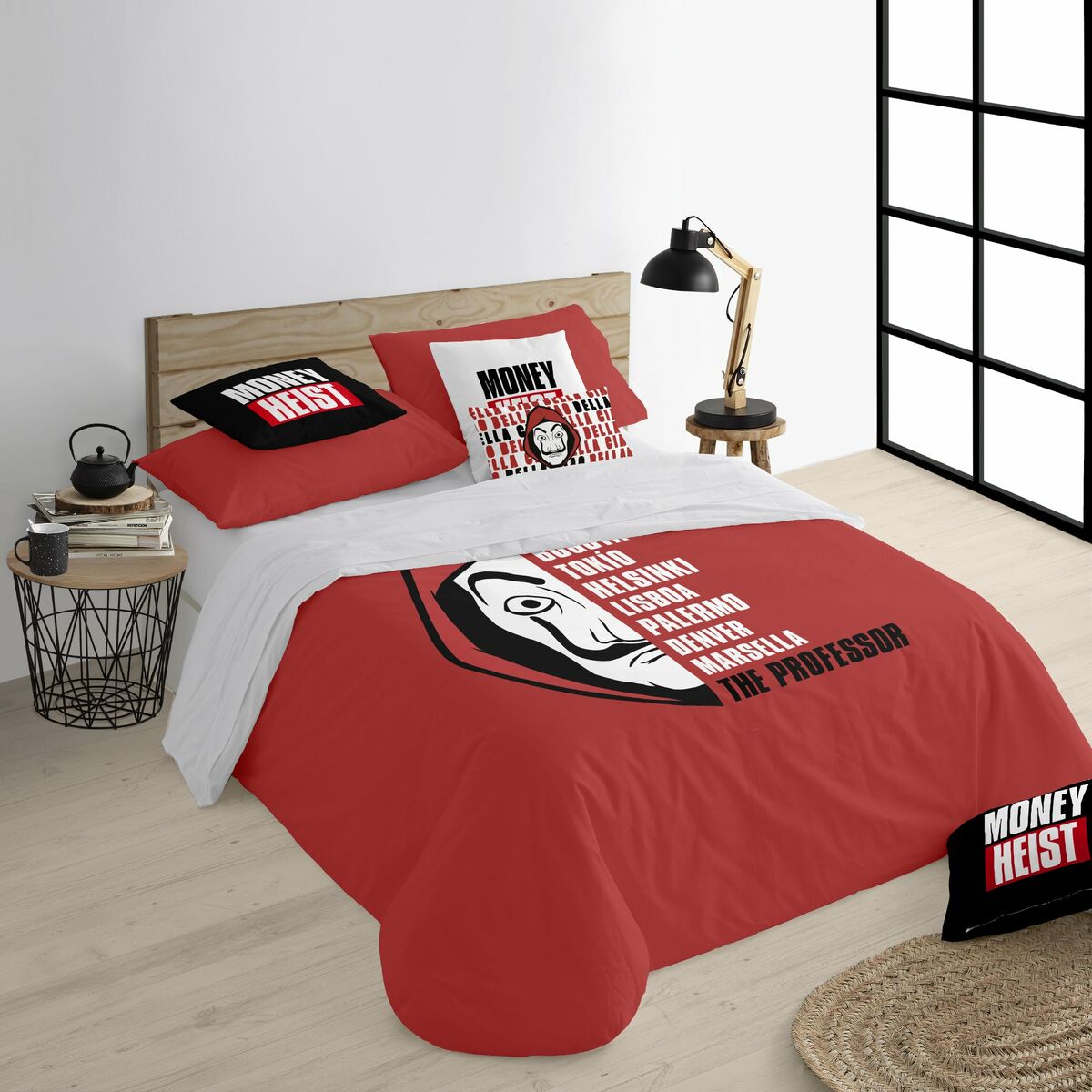 Пододеяльник Bella Ciao Money Heist 220 x 220 cm-2