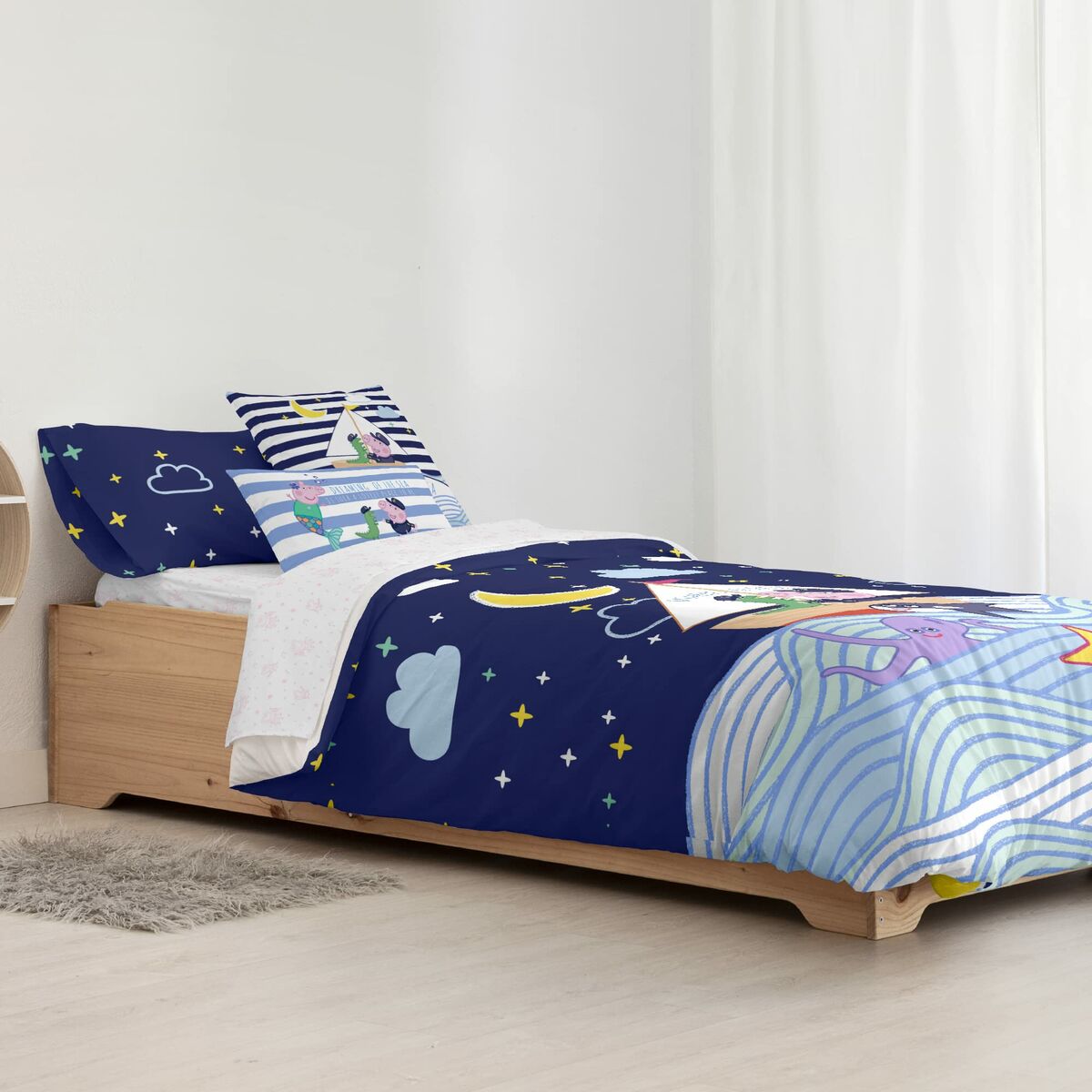 Пододеяльник Bella Ciao Sea 155 x 220 cm-2