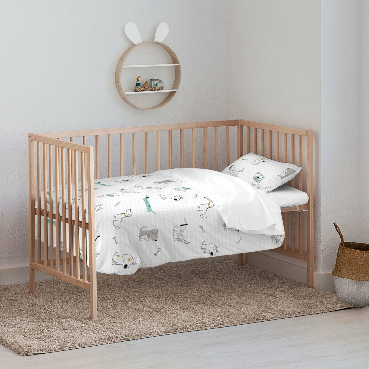 Пододеяльник для детской кроватки Kids&Cotton Huali Small 115 x 145 cm-2