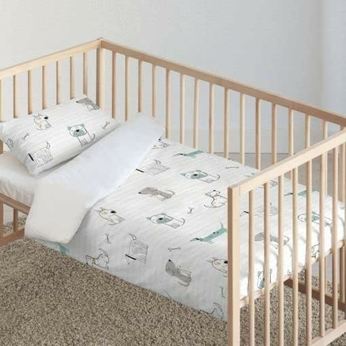 Пододеяльник для детской кроватки Kids&Cotton Huali Small 115 x 145 cm-4