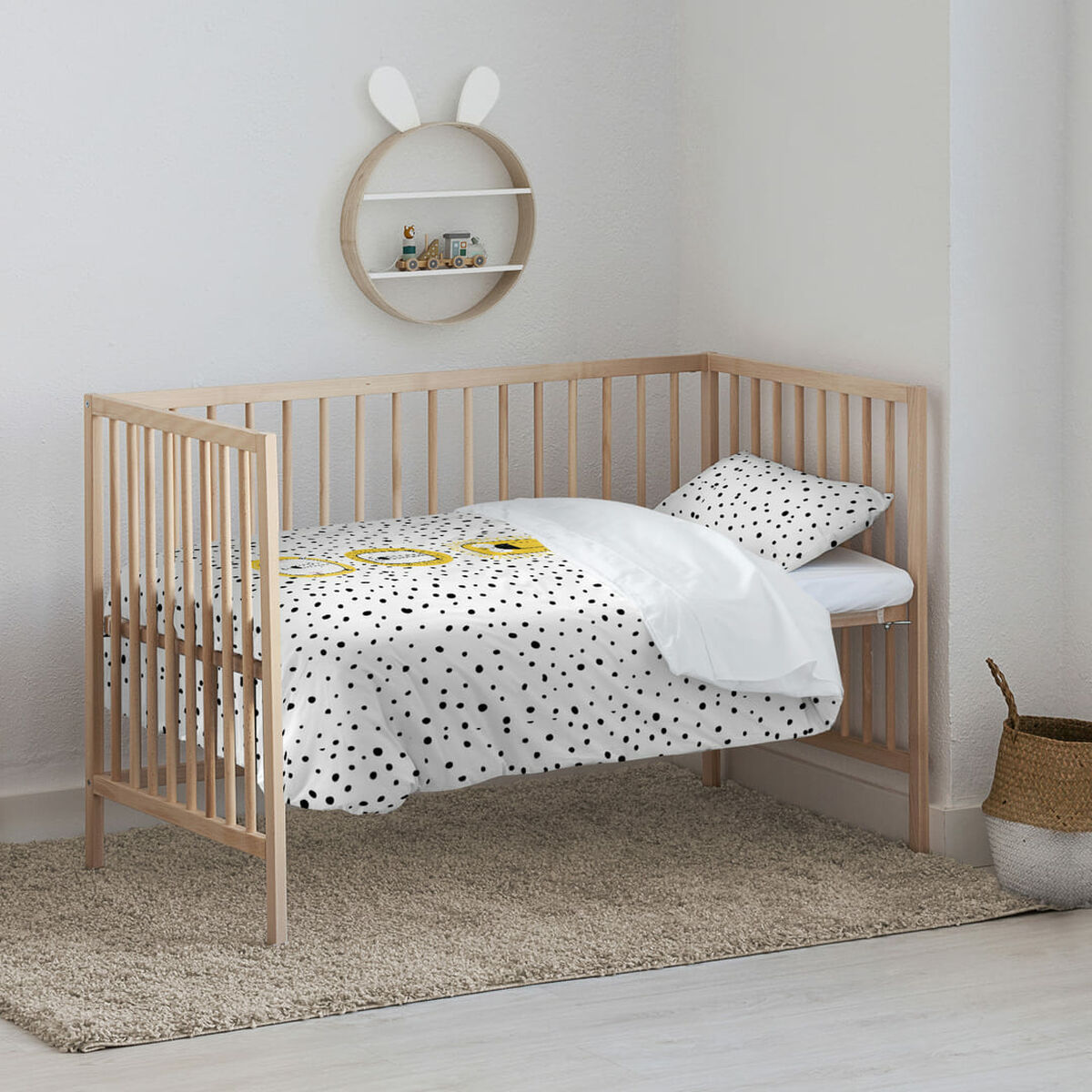 Комплект чехлов для одеяла Kids&Cotton Dakari Big Чёрный 100 x 120 cm-2