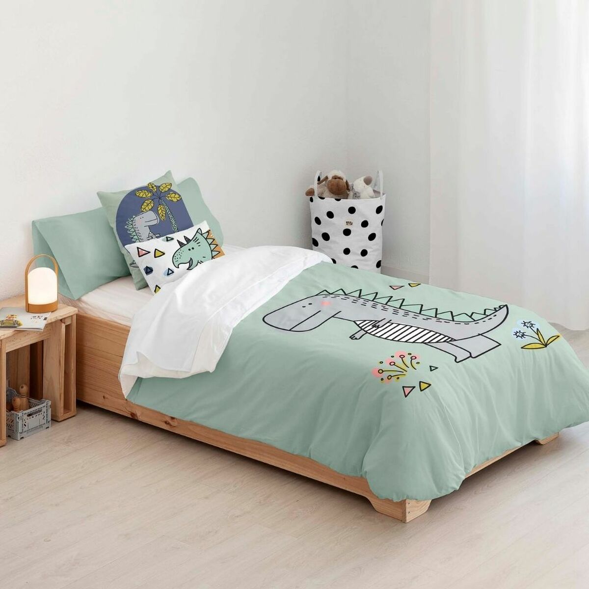Пододеяльник Kids&Cotton Italo Big Мята 180 x 240 cm-3