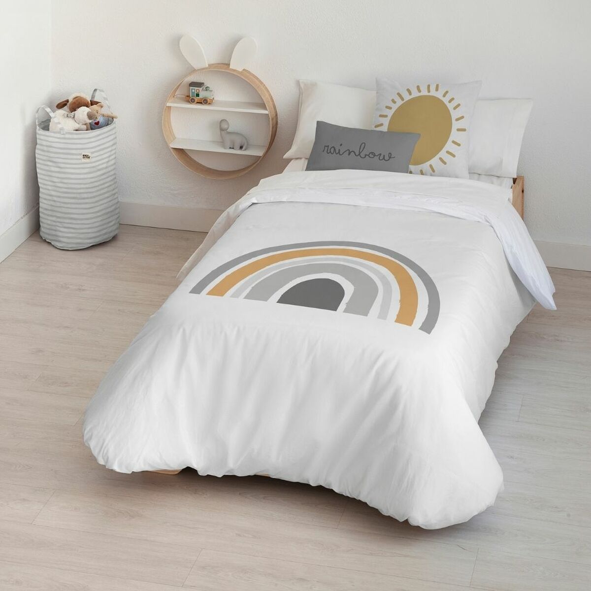 Пододеяльник Kids&Cotton Kairi Big Белый 180 x 240 cm-2