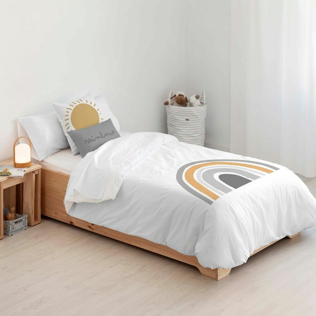 Пододеяльник Kids&Cotton Kairi Big Белый 180 x 240 cm-3