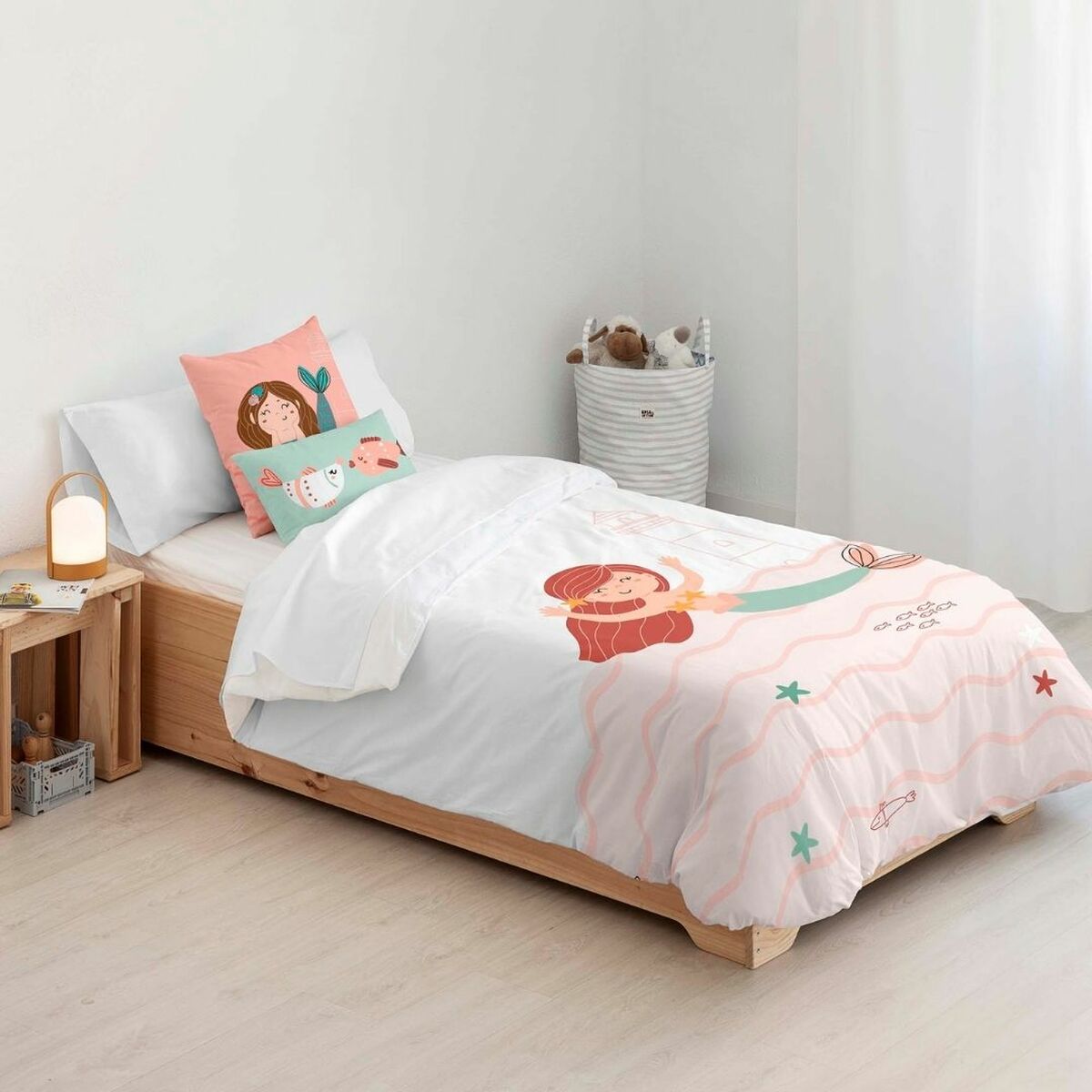Пододеяльник Kids&Cotton Mosi Big Розовый 180 x 240 cm-2