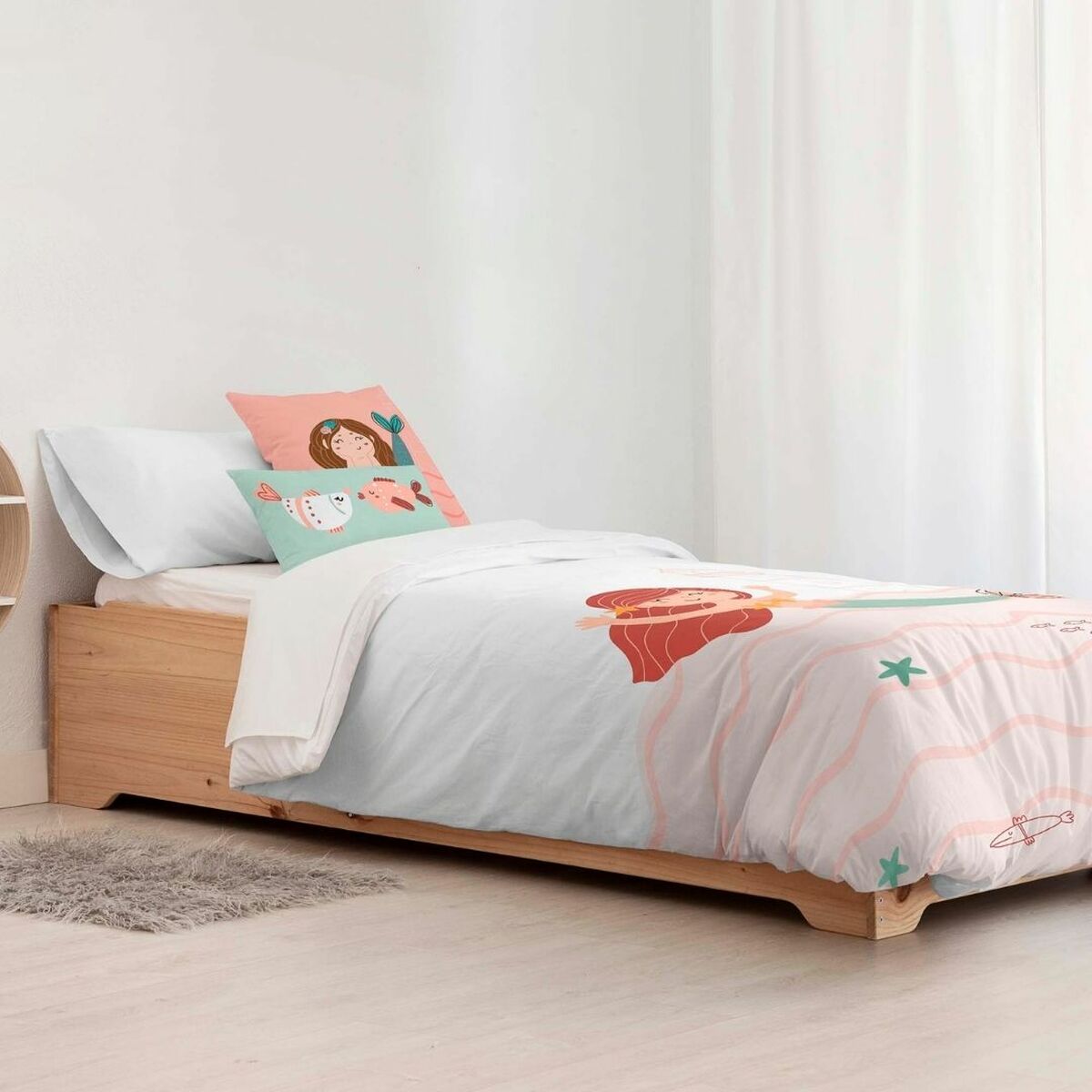 Пододеяльник Kids&Cotton Mosi Big Розовый 180 x 240 cm-3