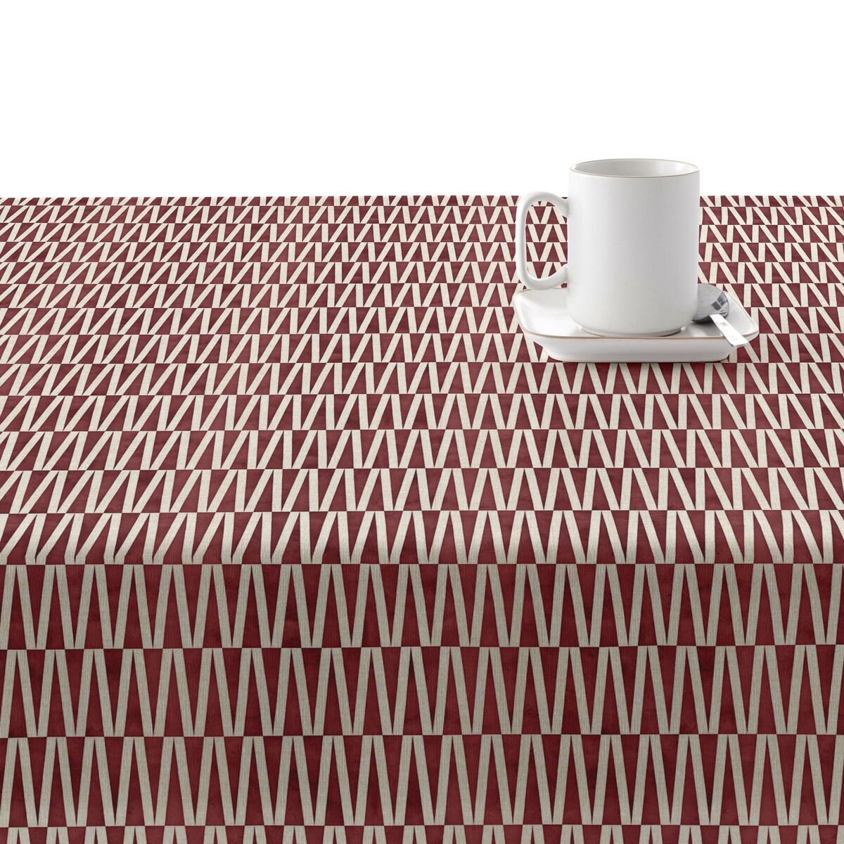 Tablecloth Belum Burgundy 240 x 155 cm-2