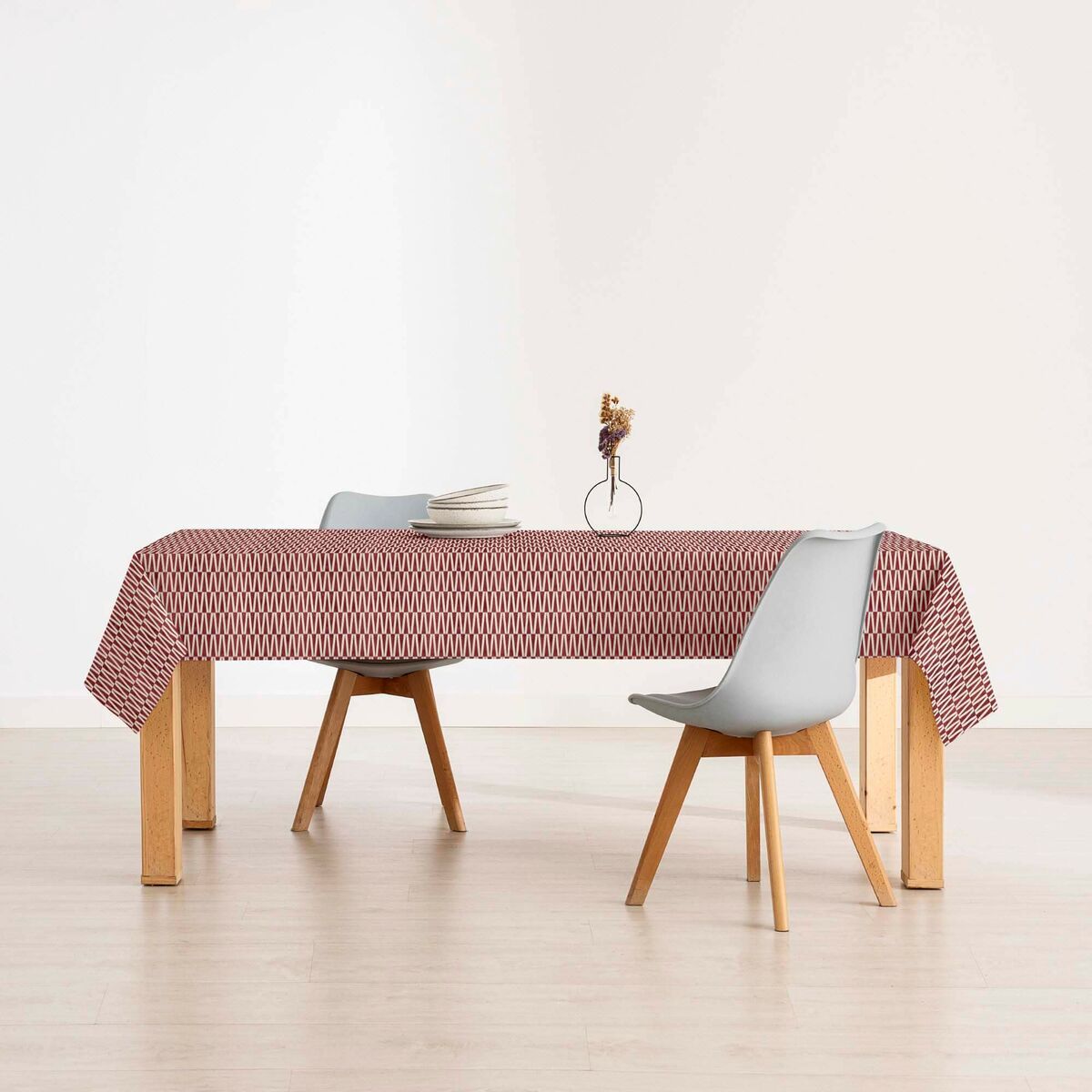 Tablecloth Belum Burgundy 240 x 155 cm-3