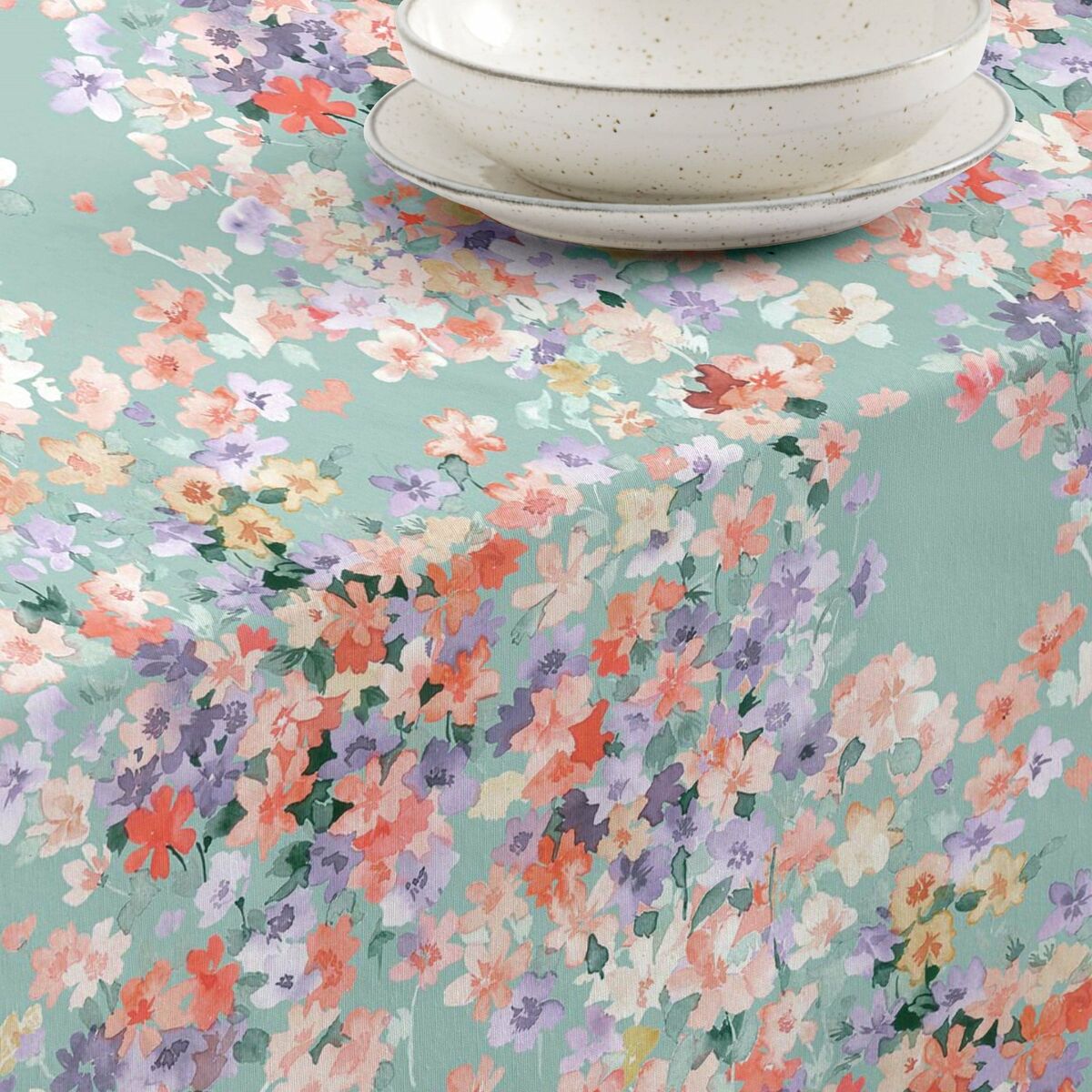 Stain Resistant Resin Tablecloth Belum 0120-363 140 x 140 cm-2