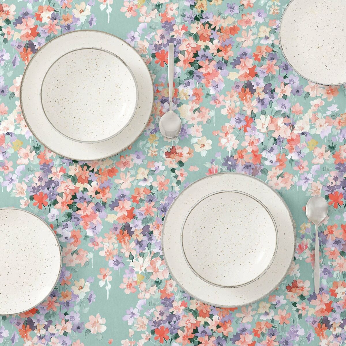 Stain Resistant Resin Tablecloth Belum 0120-363 140 x 140 cm-3