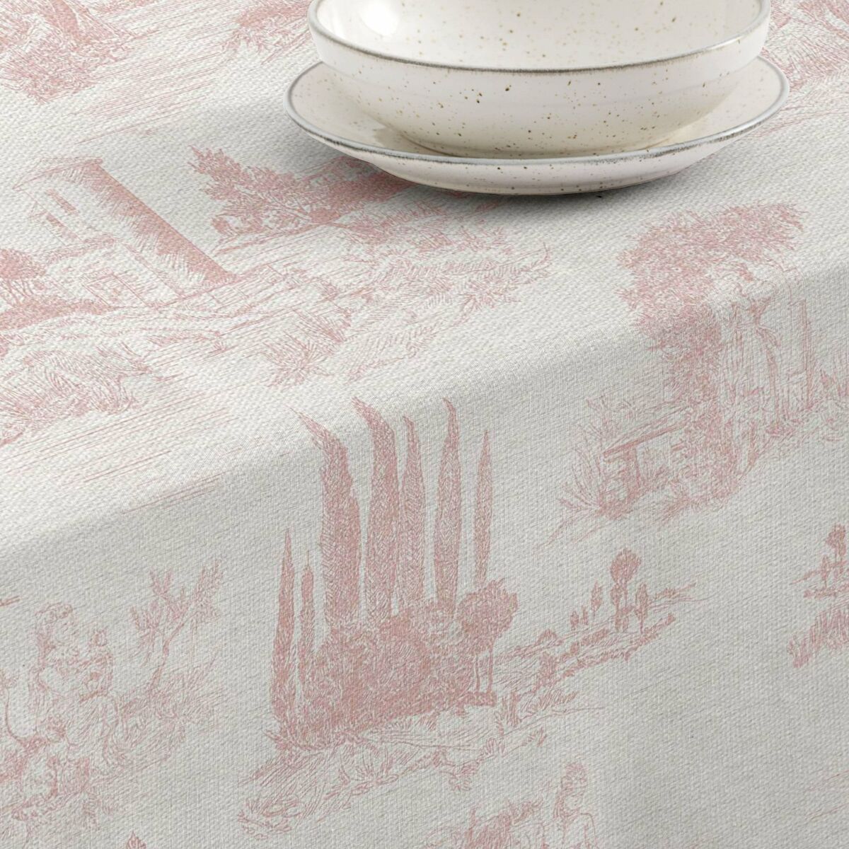 Stain Resistant Resin Tablecloth Belum 0120-371 140 x 140 cm-2