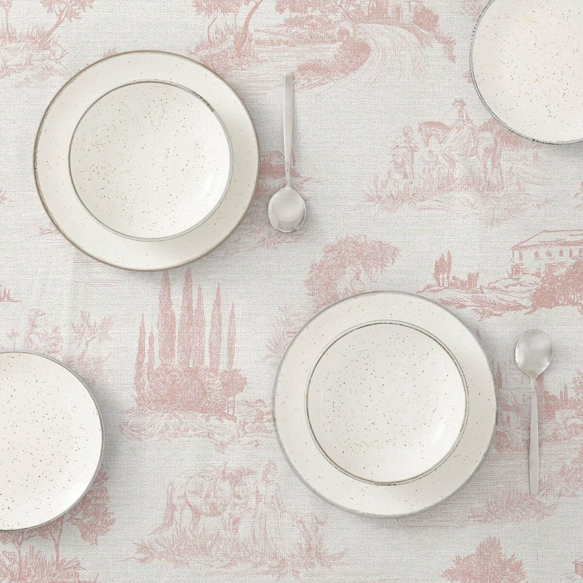 Stain Resistant Resin Tablecloth Belum 0120-371 140 x 140 cm-3