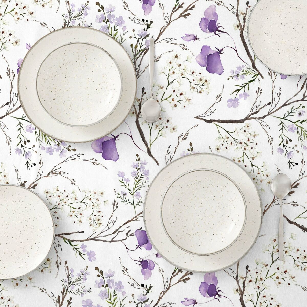 Pata rezistent fata de masa Belum 200 x 140 cm flori-3