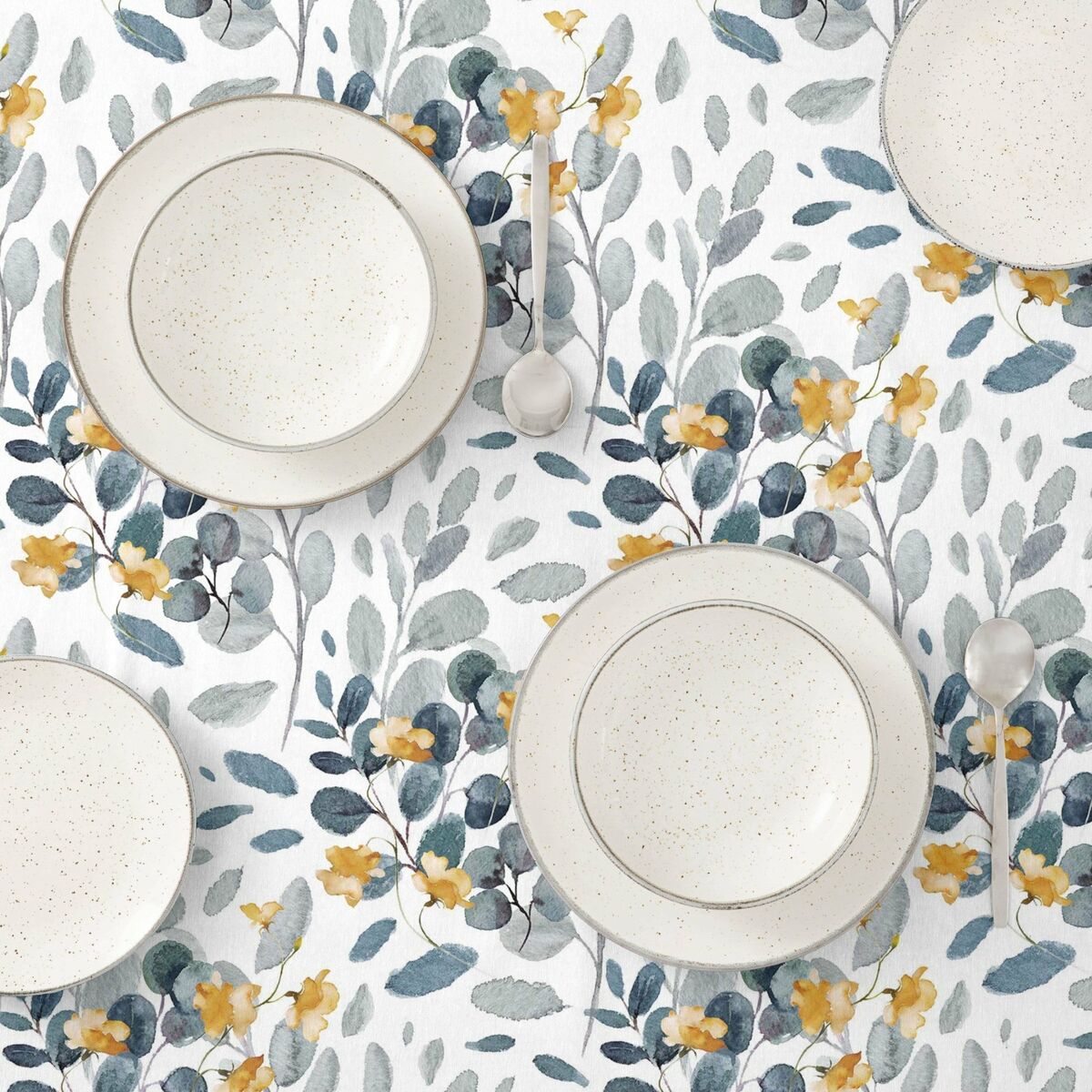 Stain Resistant Resin Tablecloth Belum 0120-377 140 x 140 cm-3