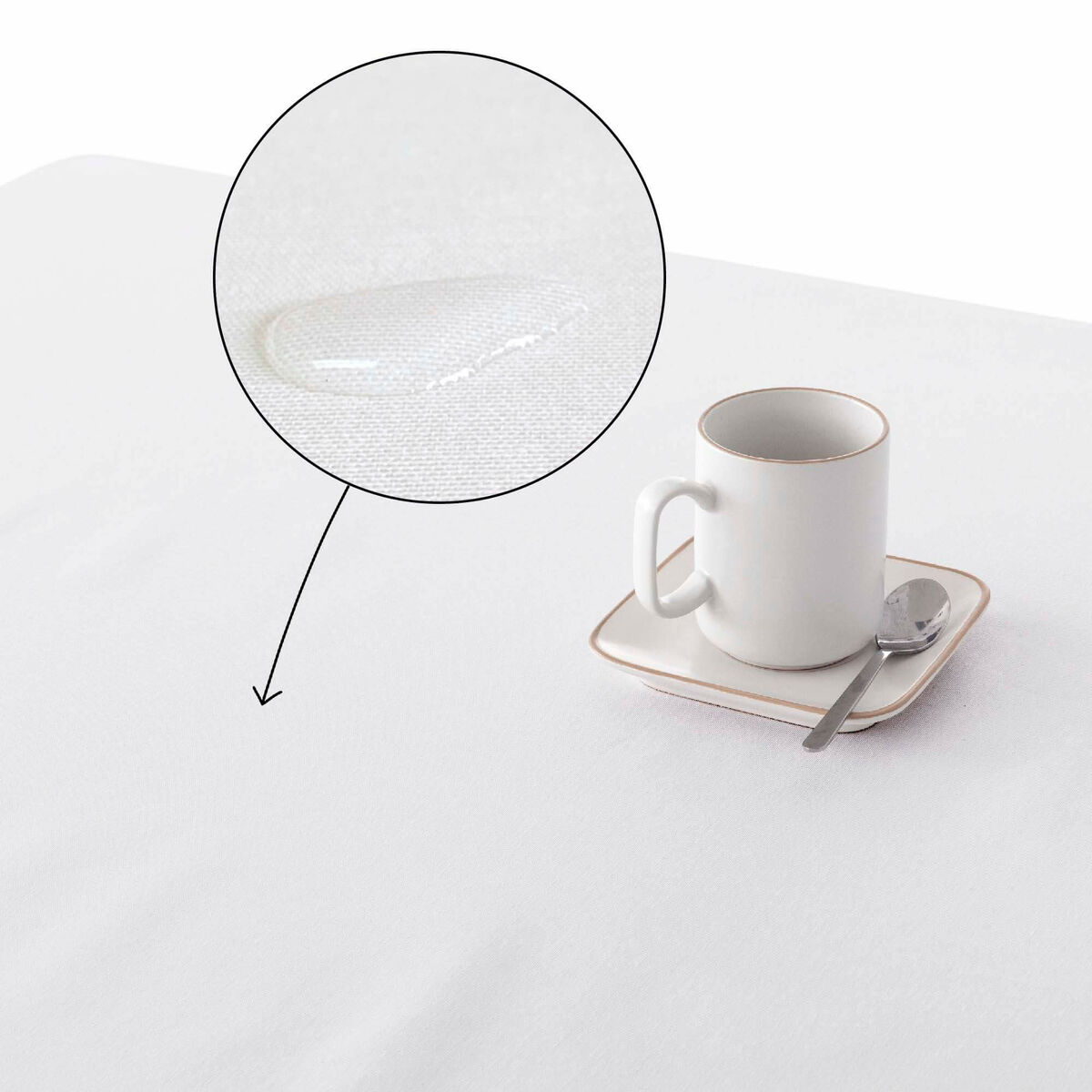 Stain Resistant Resin Tablecloth Belum Rodas 03 140 x 140 cm-5