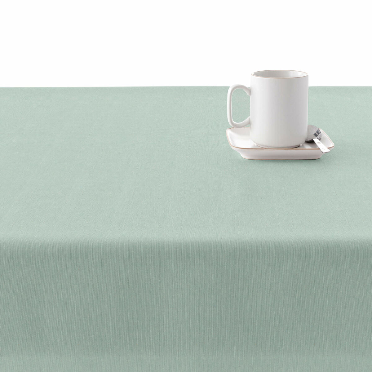 Stain Resistant Resin Tablecloth Belum Rodas 2816 Mint 140 x 140 cm-2