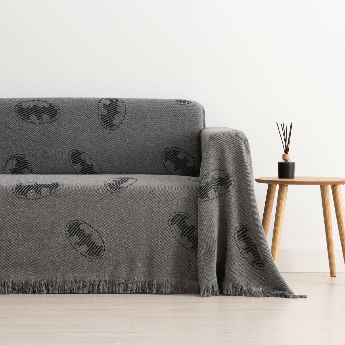 Batman The Batman Blanket Grey 230 x 270 cm-2