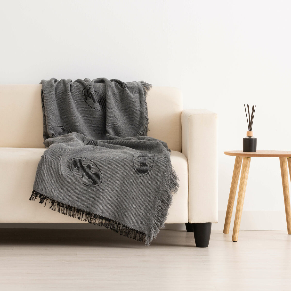 Batman The Batman Blanket Grey 230 x 270 cm-5