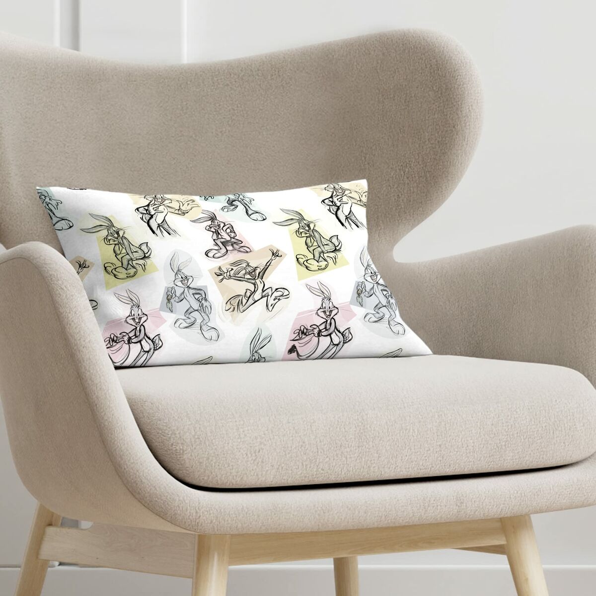 לוני טונס סקיצה מקרה כרית 30 x 50 ס 