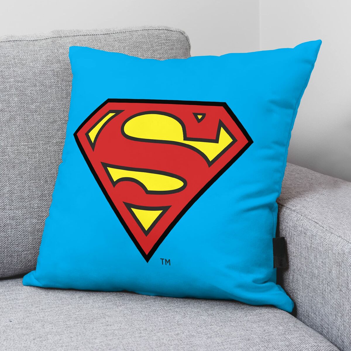 Kissenbezug Superman Superman A Blau 45 x 45 cm-2