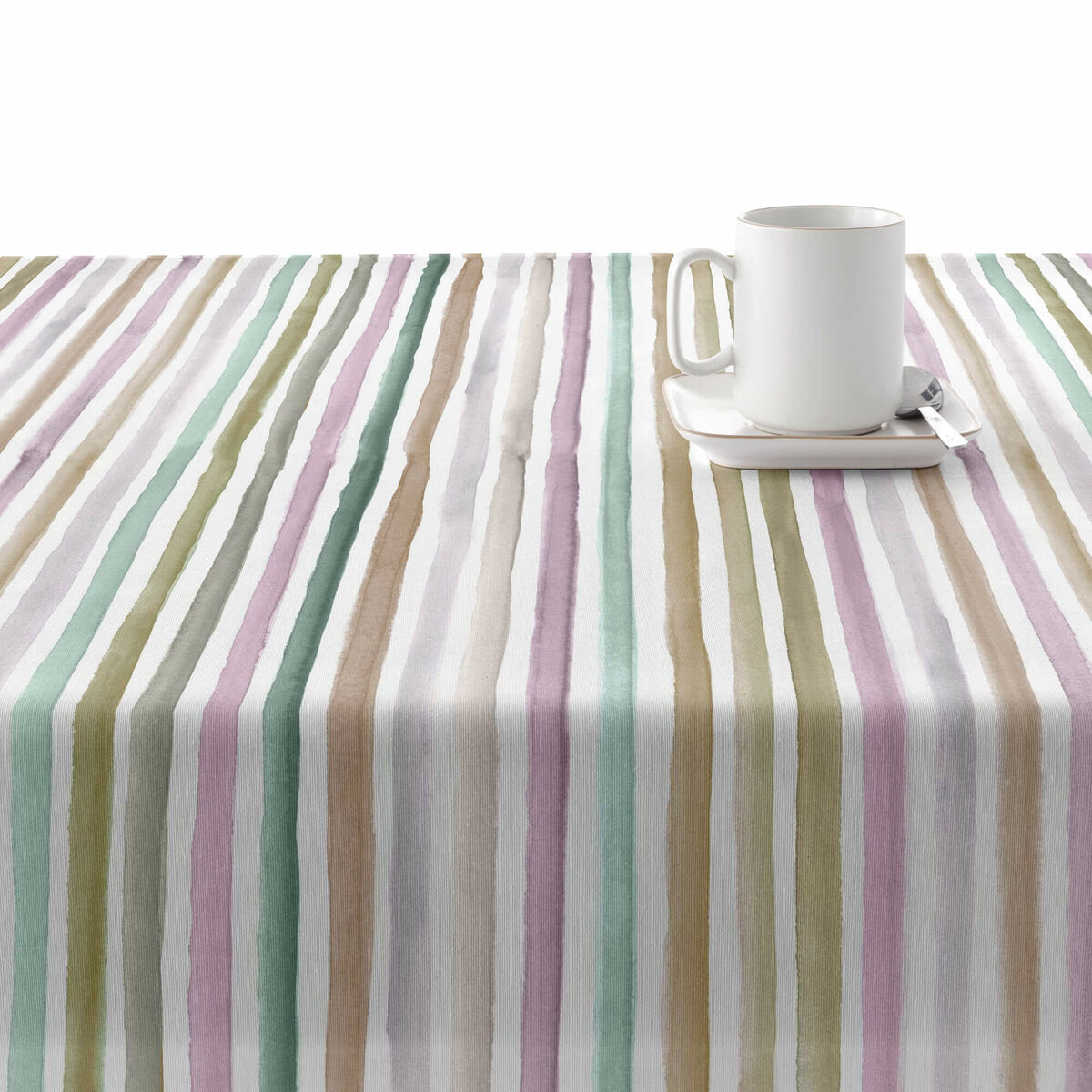 Belum Naiara stain resistant tablecloth 4-100 140 x 140 cm Striped-2