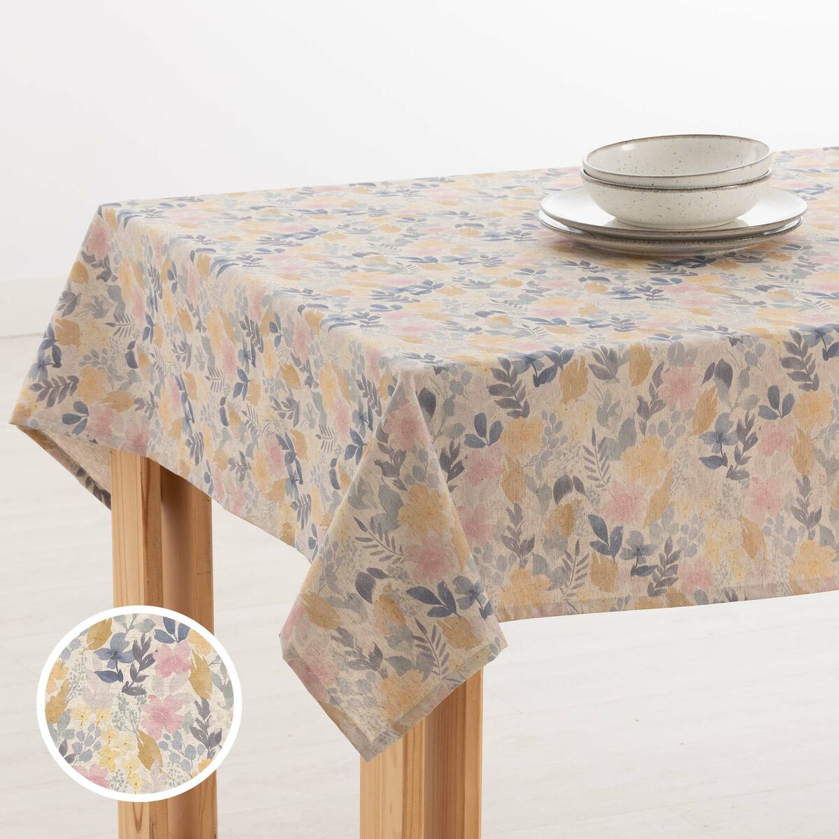Stain Resistant Tablecloth Belum 0120-274 100 x 140 cm Flowers-2