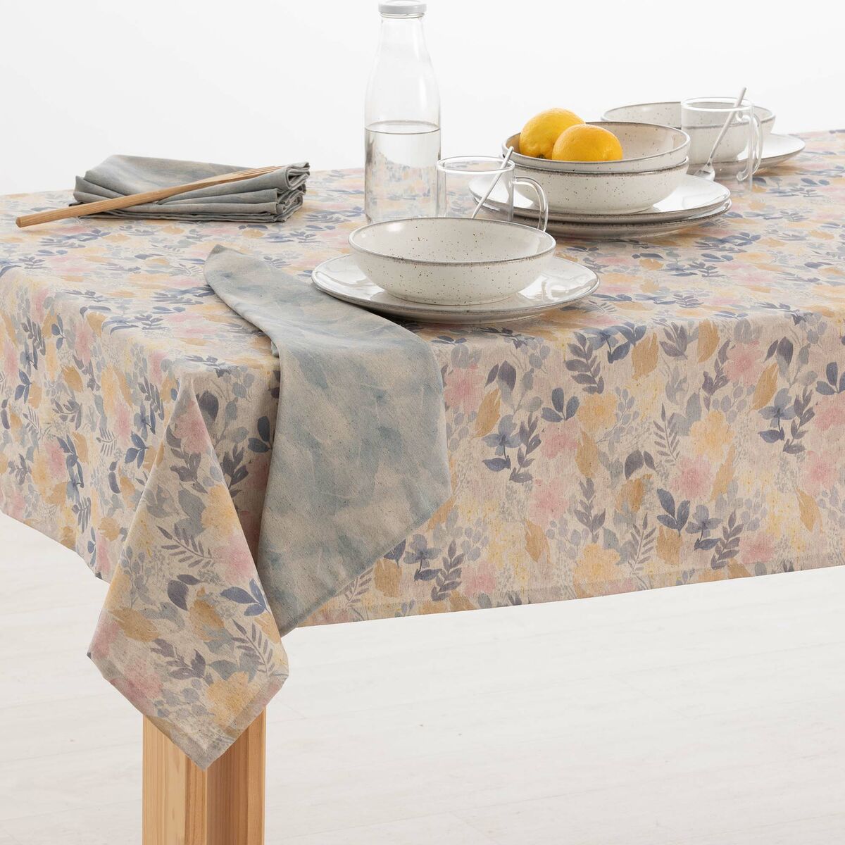 Stain Resistant Tablecloth Belum 0120-274 100 x 140 cm Flowers-3