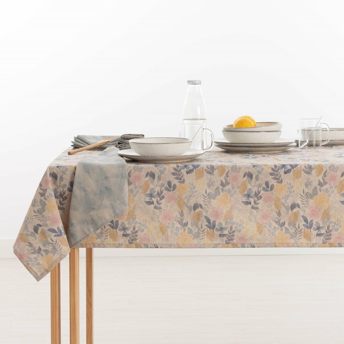 Stain Resistant Tablecloth Belum 0120-274 100 x 140 cm Flowers-4