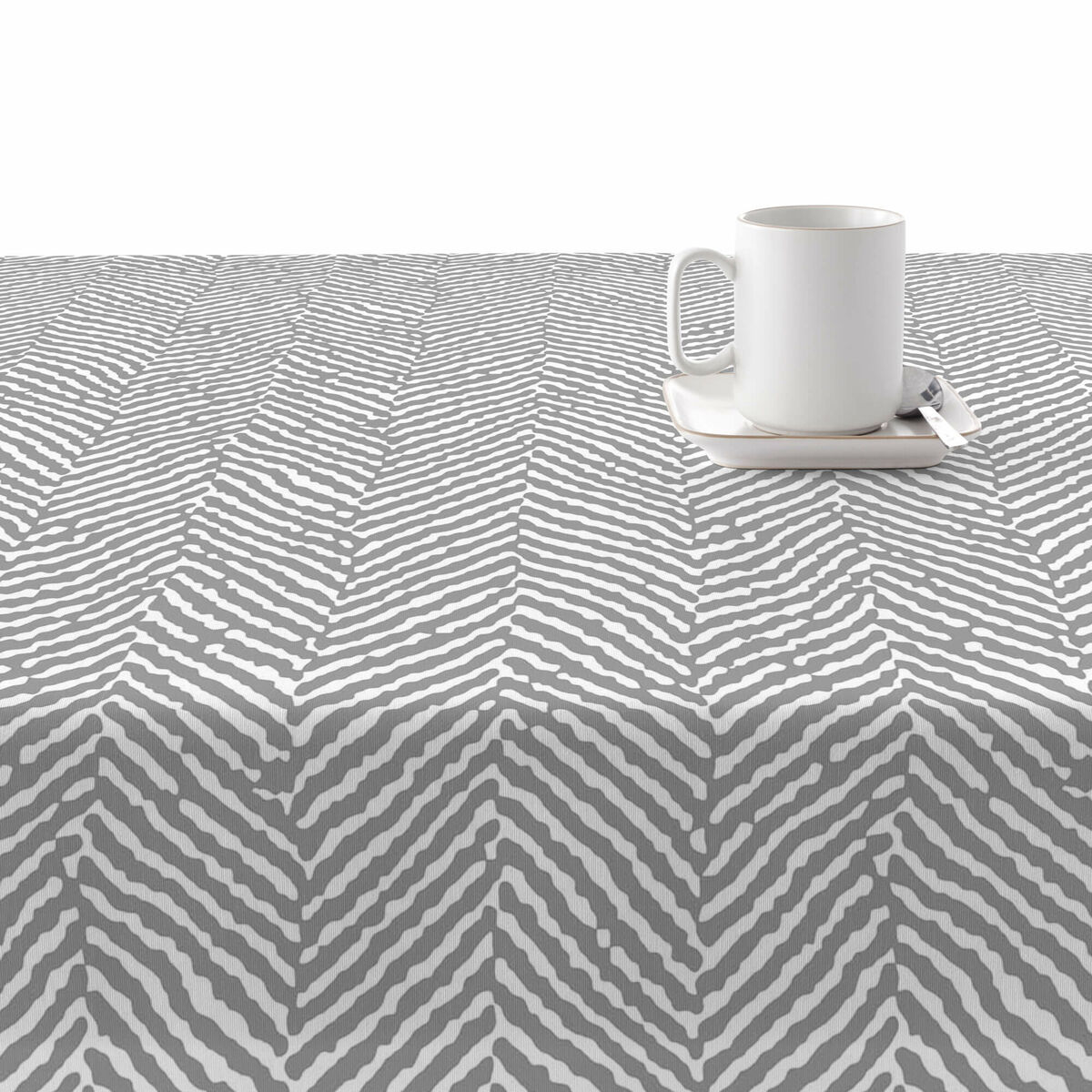 Stain Resistant Tablecloth Belum Alejandria Grey 100 x 140 cm-2