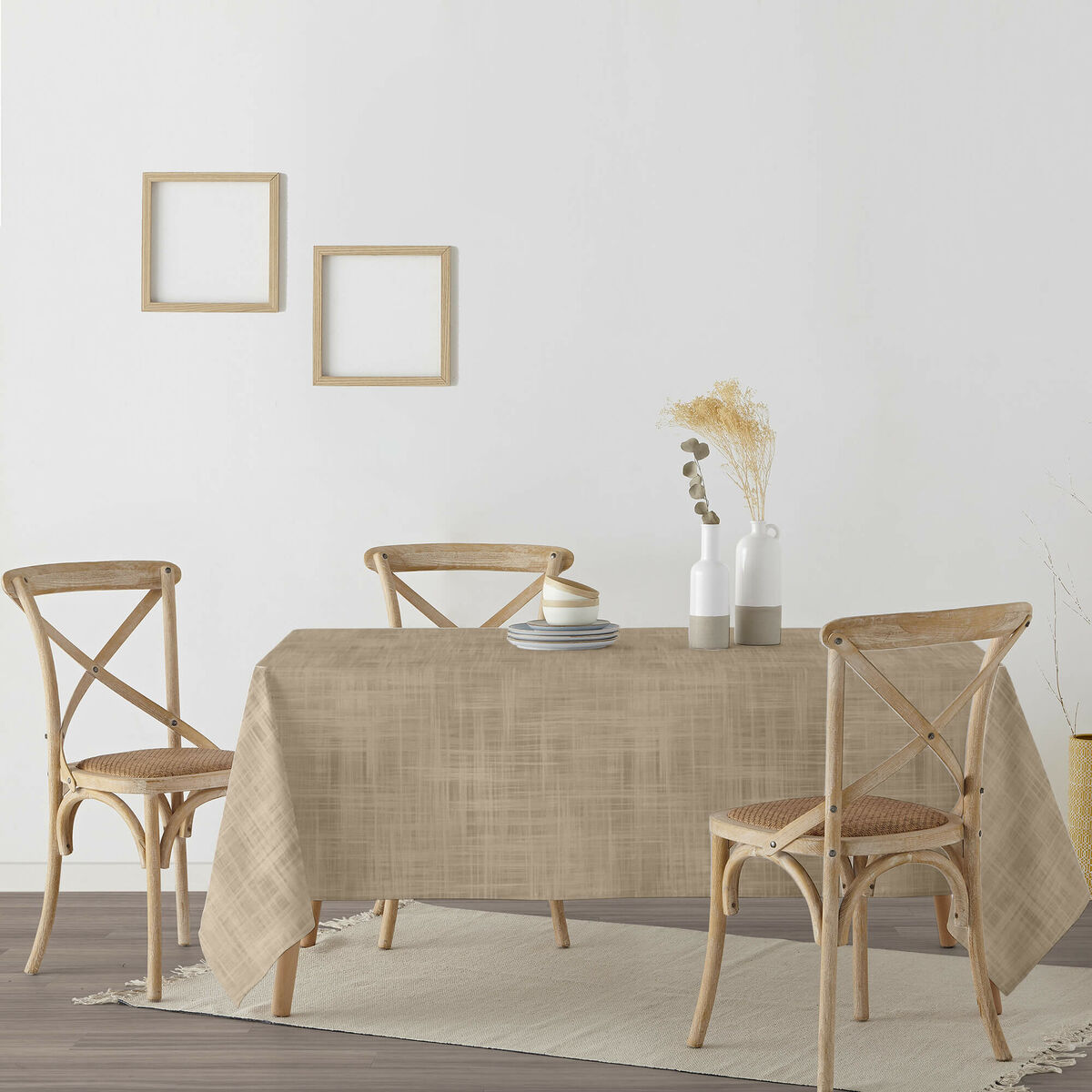 Stain Resistant Resin Tablecloth Belum 0120-90 140 x 140 cm-3