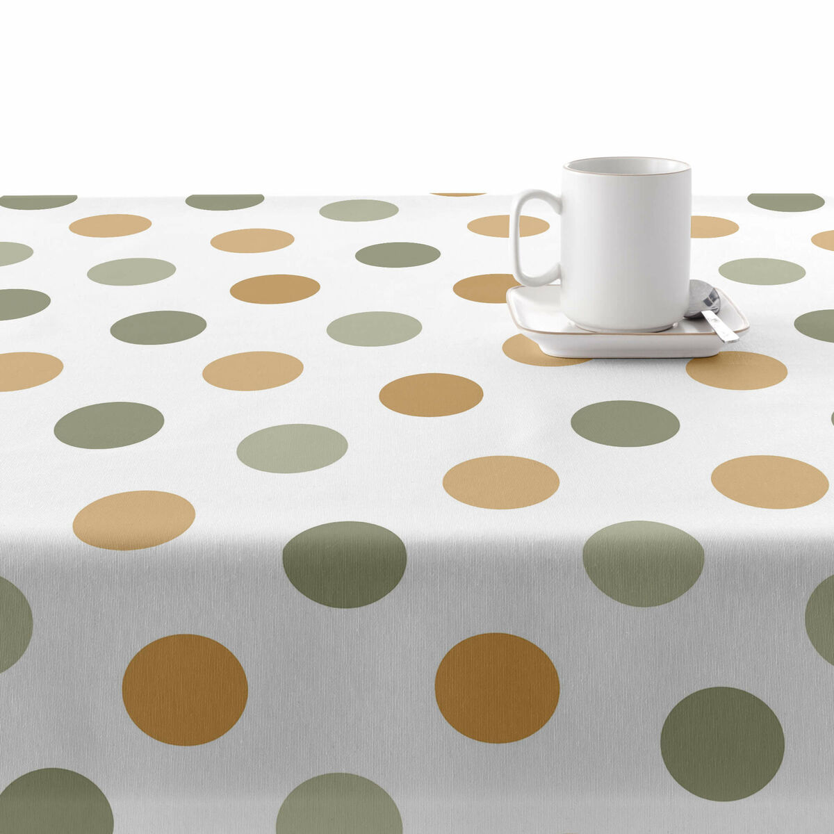 Stain Resistant Tablecloth Belum 0120-309 200 x 140 cm Circles-2