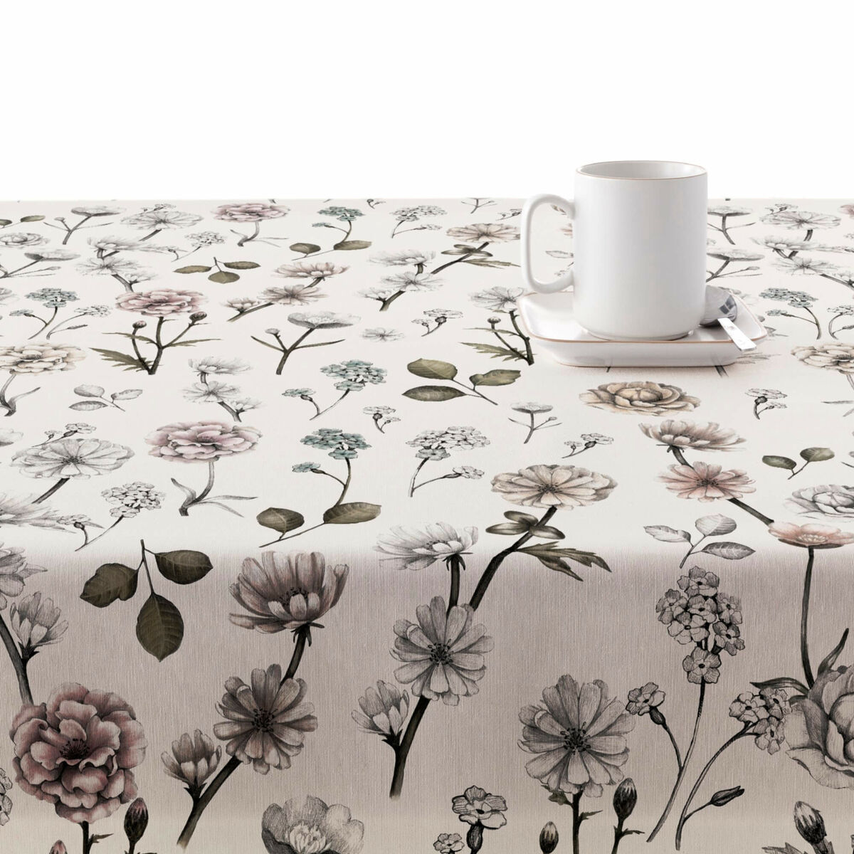 Stain Resistant Tablecloth Belum 0119-21 250 x 140 cm Flowers-2