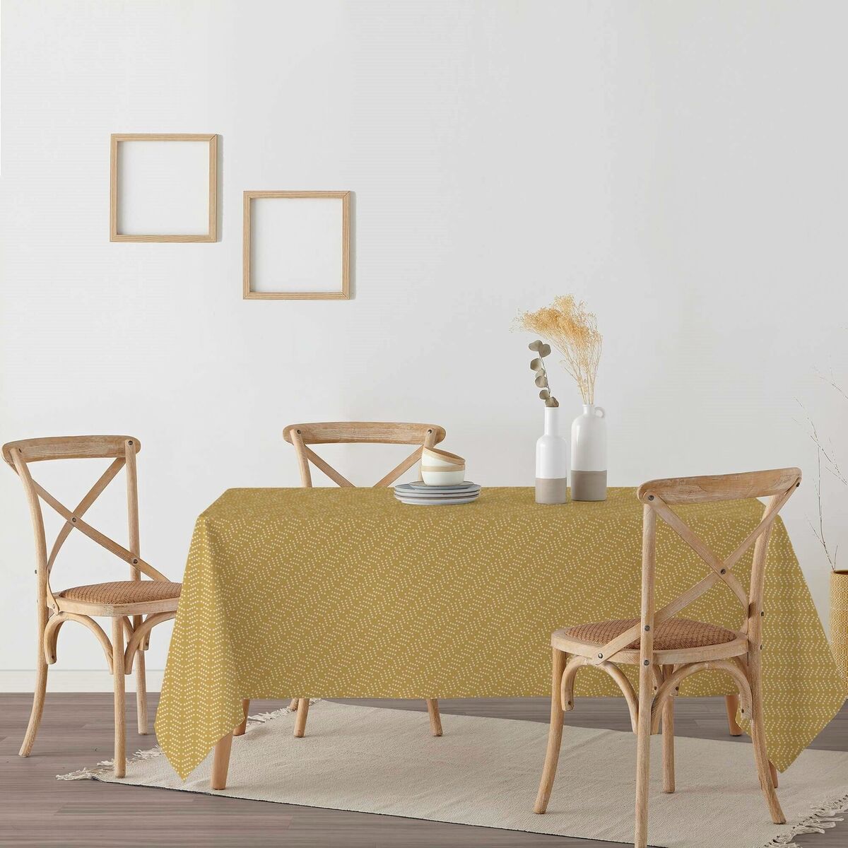 Скатерть из смолы, устойчивая к пятнам Belum 220-21 140 x 140 cm-3