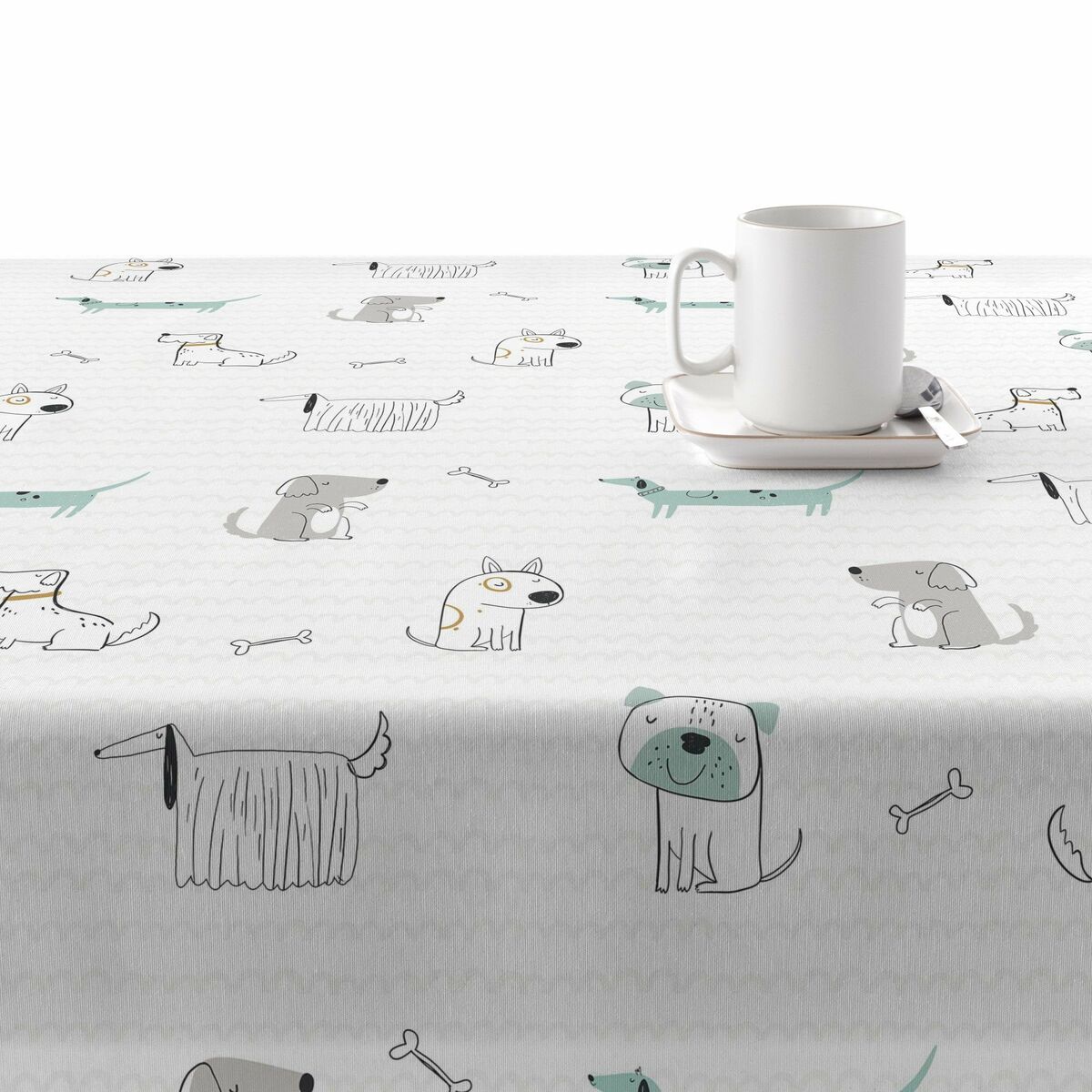 Скатерть устойчивая к пятнам Belum Huali 100 x 140 cm-2