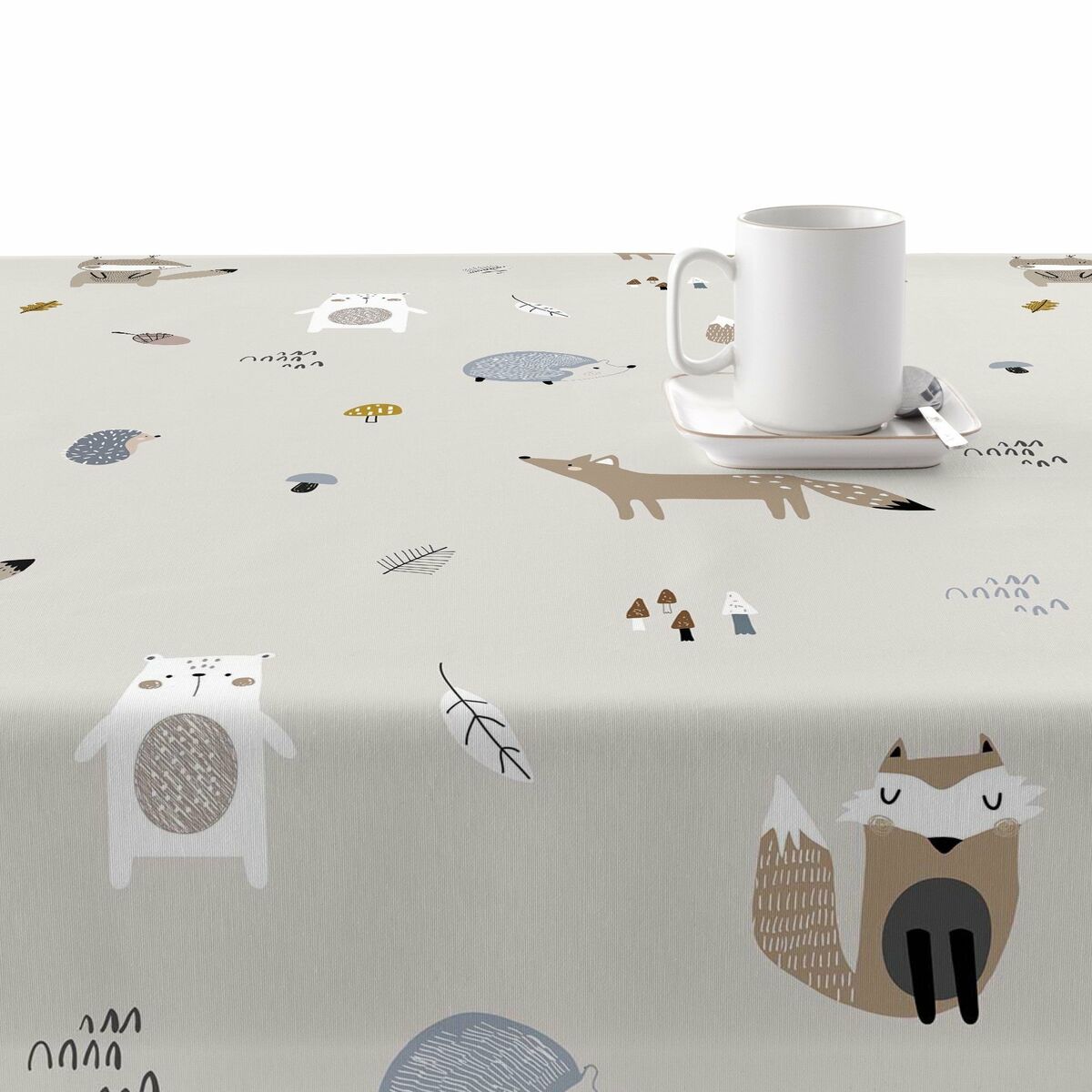 Скатерть устойчивая к пятнам Belum Kenai 300 x 140 cm-2