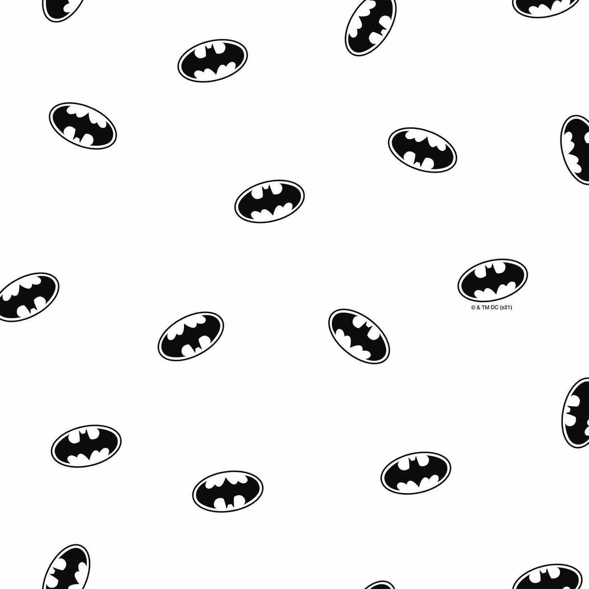 Скатерть из смолы, устойчивая к пятнам Belum Batman White 140 x 140 cm-4