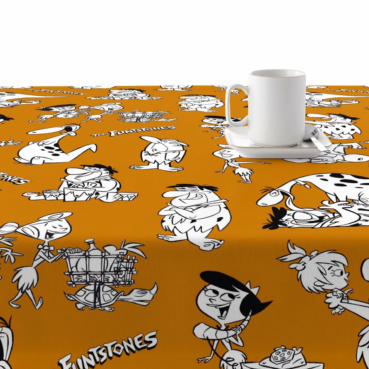 Скатерть устойчивая к пятнам Belum The Flintstones 300 x 140 cm-2