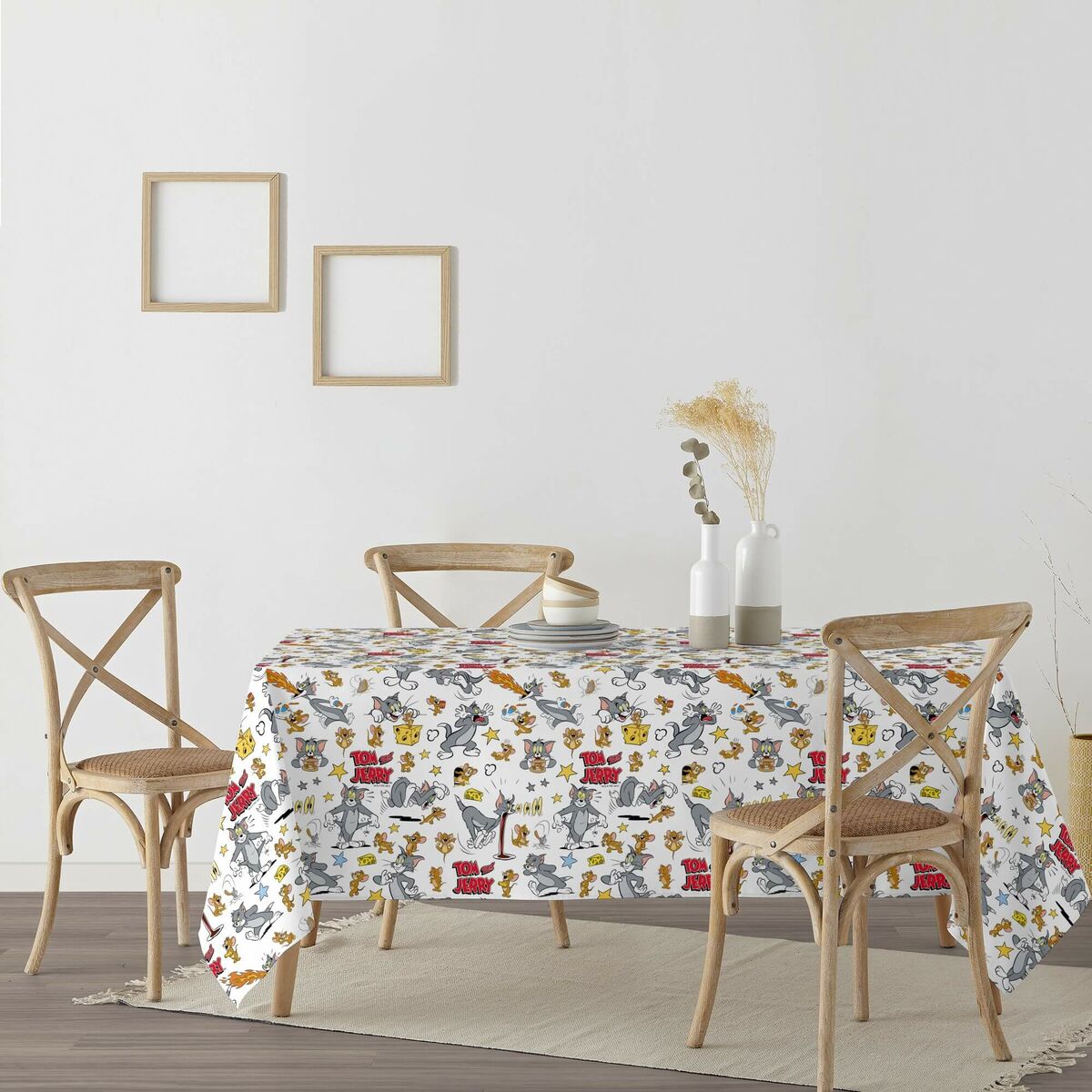 Скатерть устойчивая к пятнам Belum Tom & Jerry 02 250 x 140 cm-3