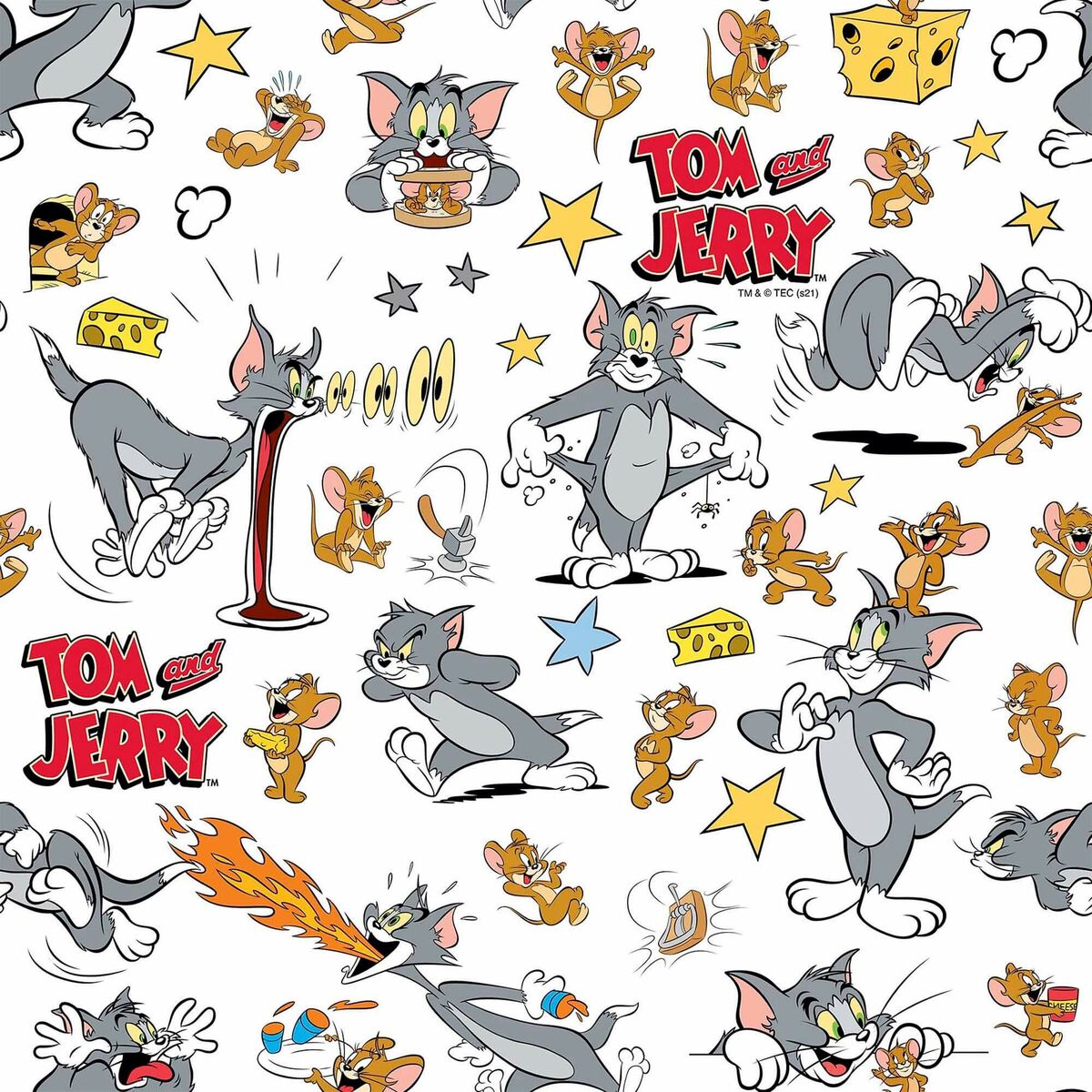 Скатерть устойчивая к пятнам Belum Tom & Jerry 02 250 x 140 cm-4