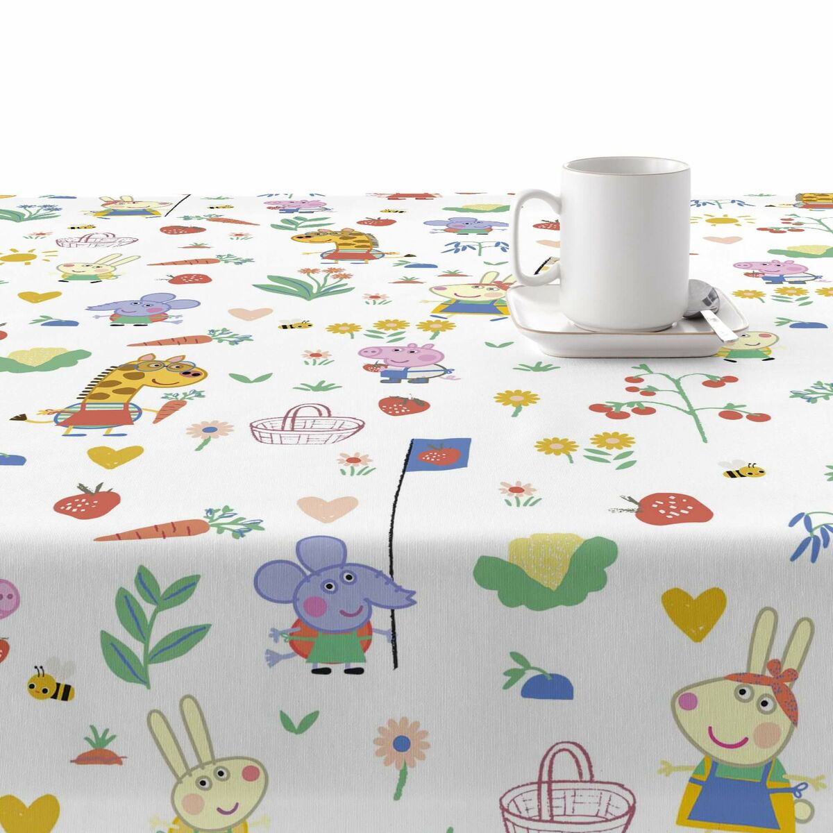 Скатерть устойчивая к пятнам Belum Vegetables 02 250 x 140 cm-2