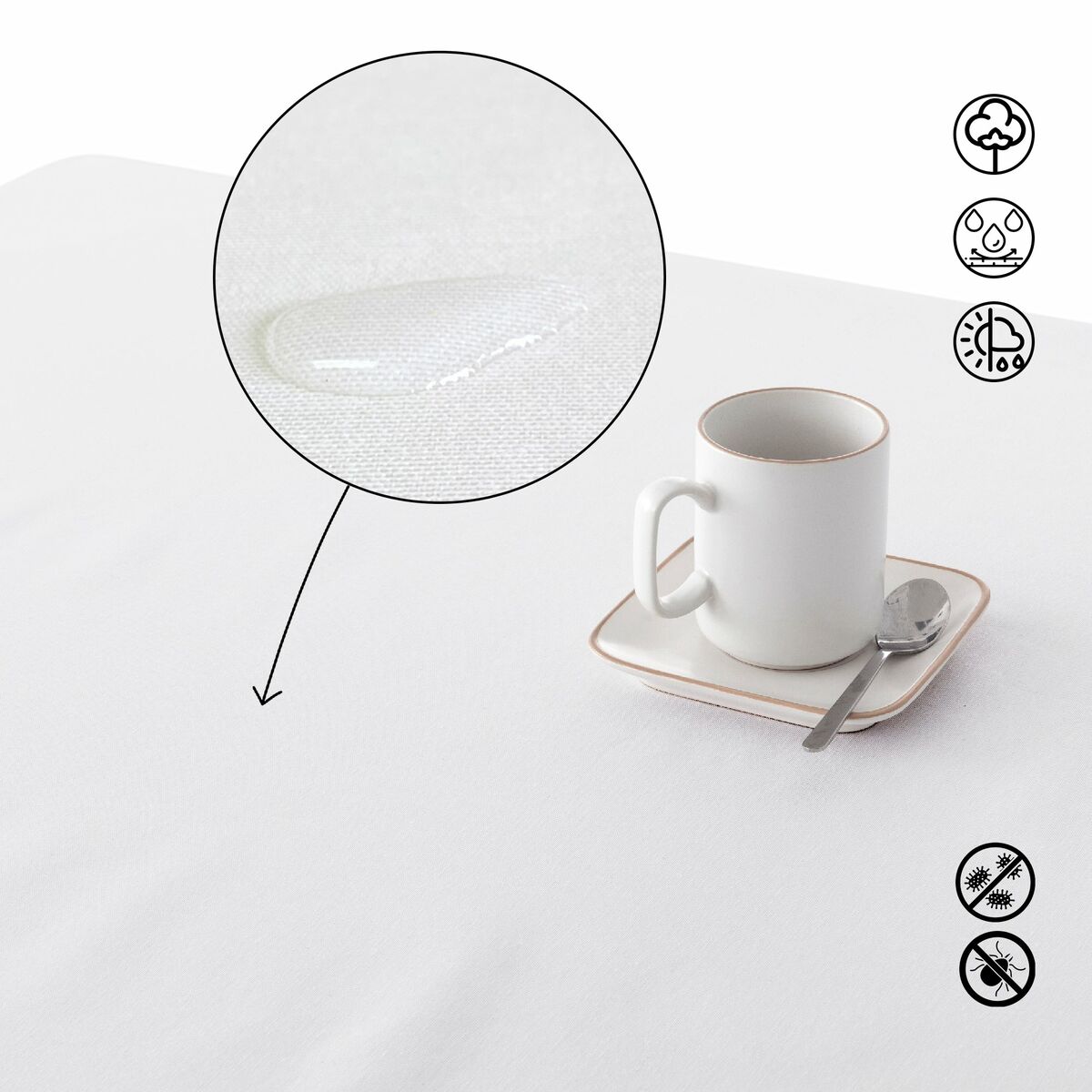 Скатерть Belum 0120-328 Бежевый 100 x 155 cm-4