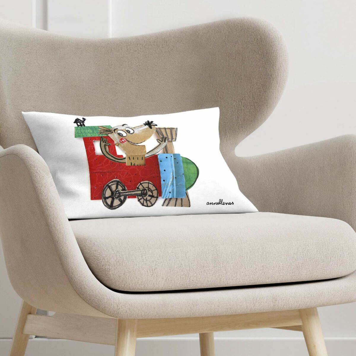 Чехол для подушки Ripshop Locomotora Разноцветный 30 x 50 cm-2