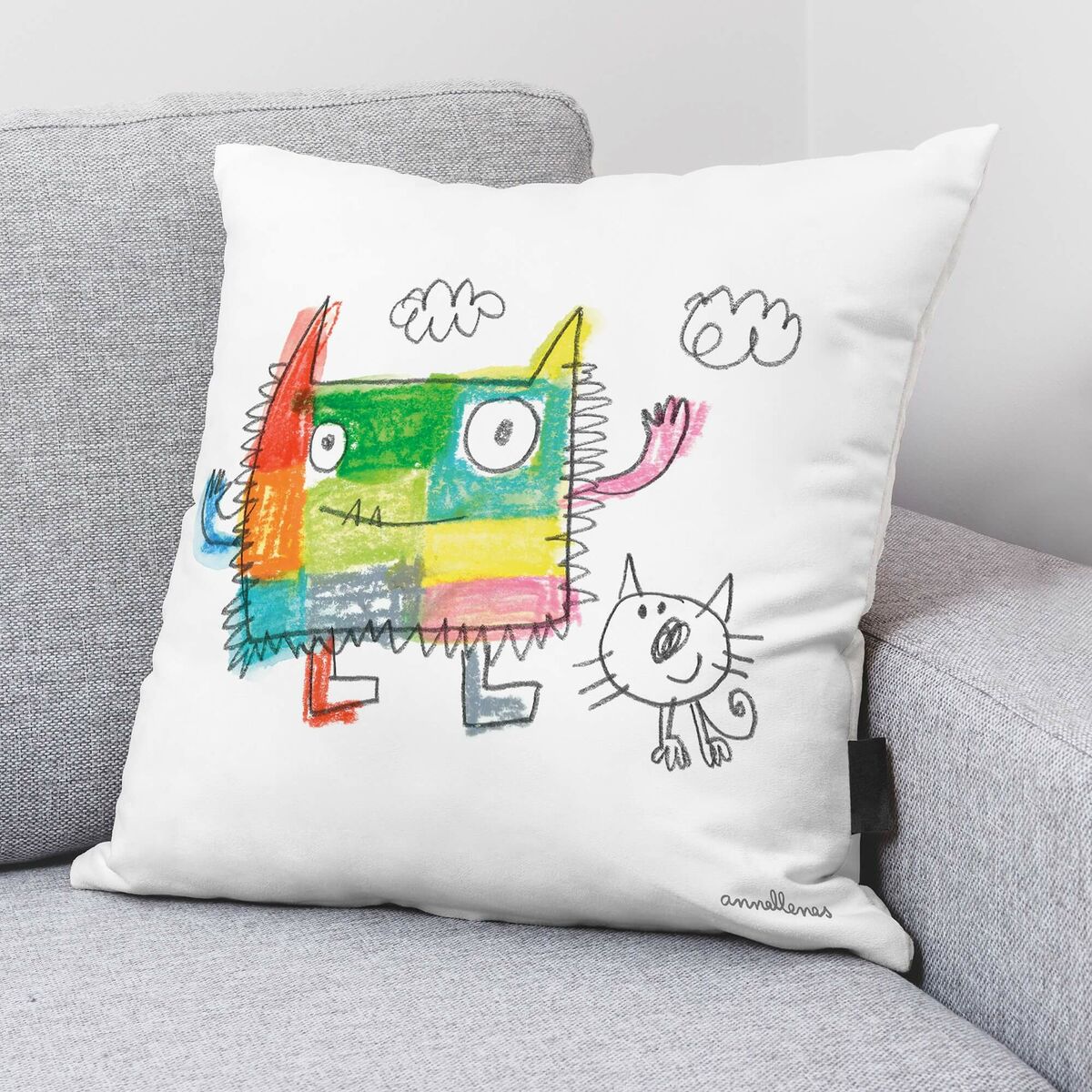 Чехол для подушки Decolores Nuvol 50 x 50 cm-2